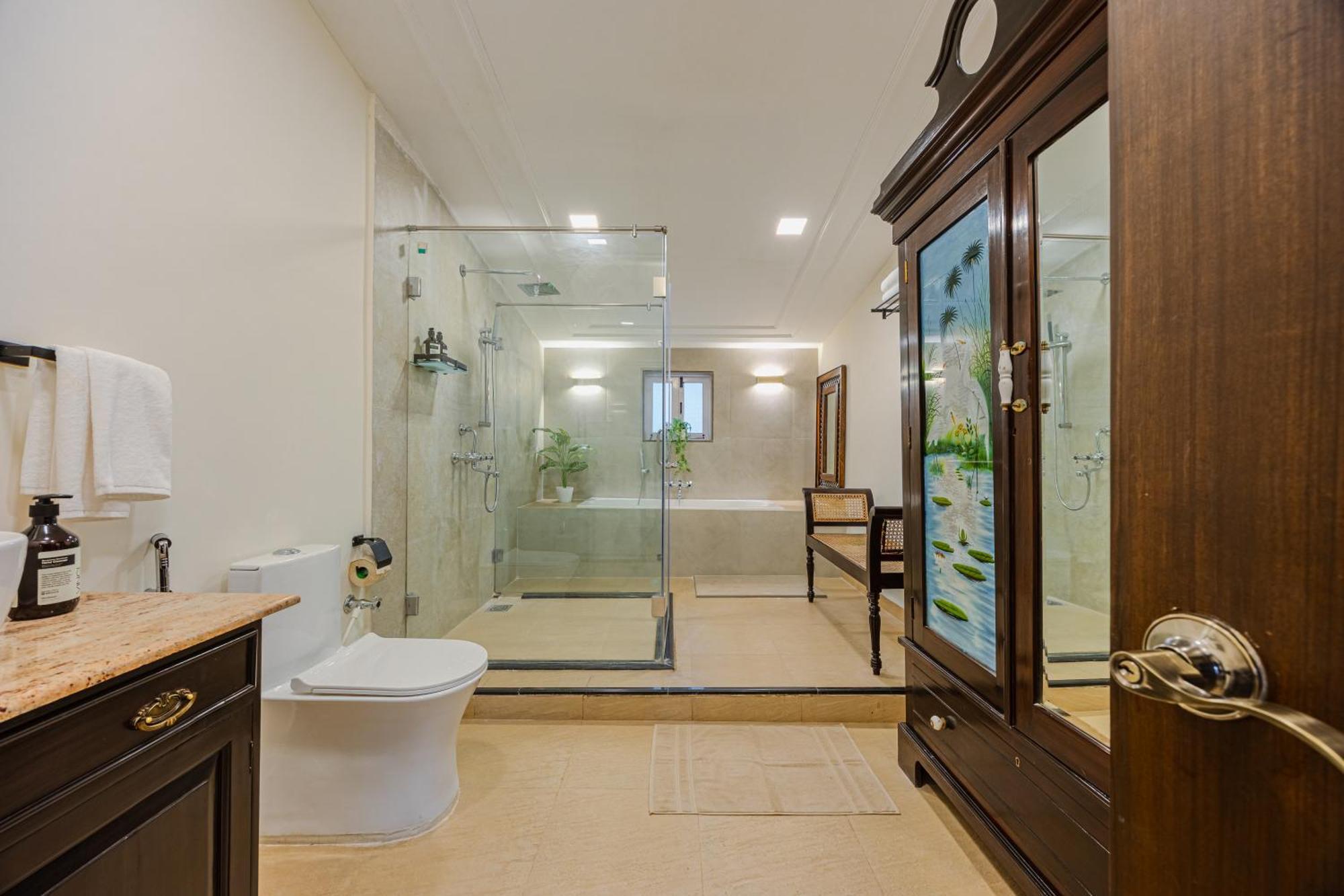 Elivaas 4 Bhk Villa Near Beach With Private Pool & Bar - Casa Boa Vida كاندولِم المظهر الخارجي الصورة