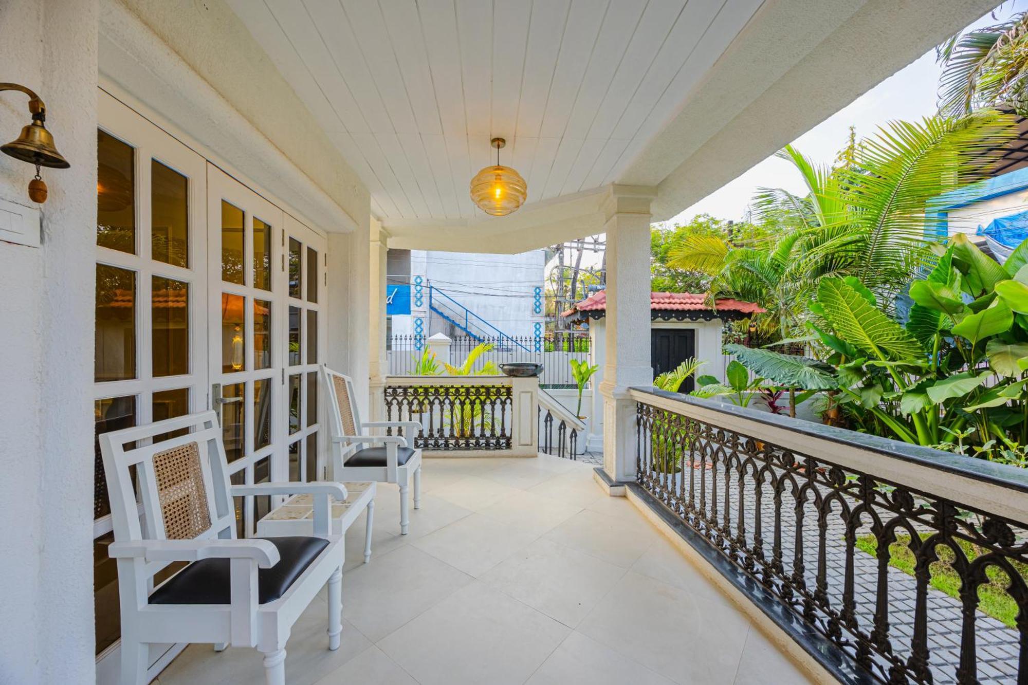 Elivaas 4 Bhk Villa Near Beach With Private Pool & Bar - Casa Boa Vida كاندولِم المظهر الخارجي الصورة