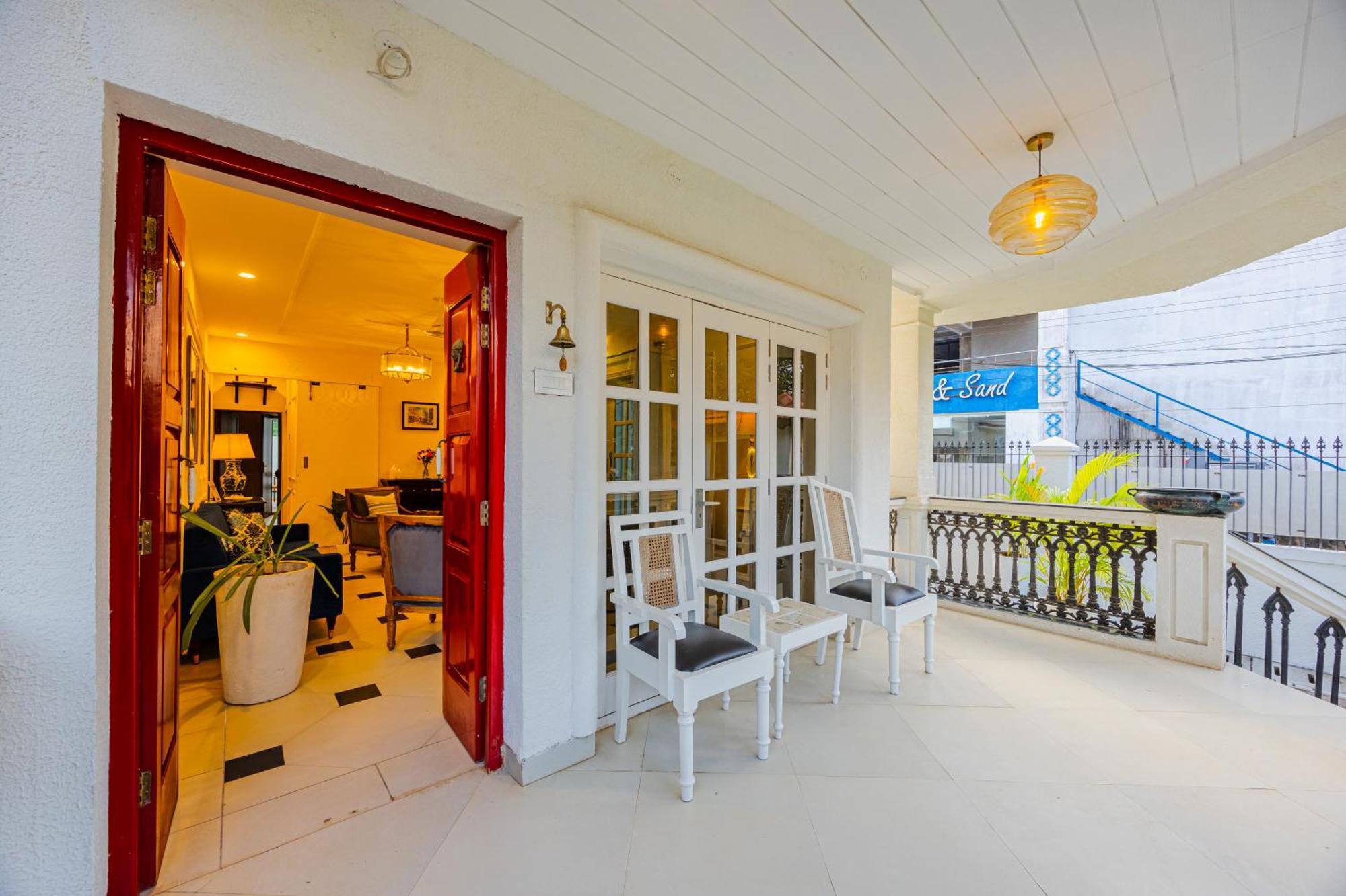 Elivaas 4 Bhk Villa Near Beach With Private Pool & Bar - Casa Boa Vida كاندولِم المظهر الخارجي الصورة