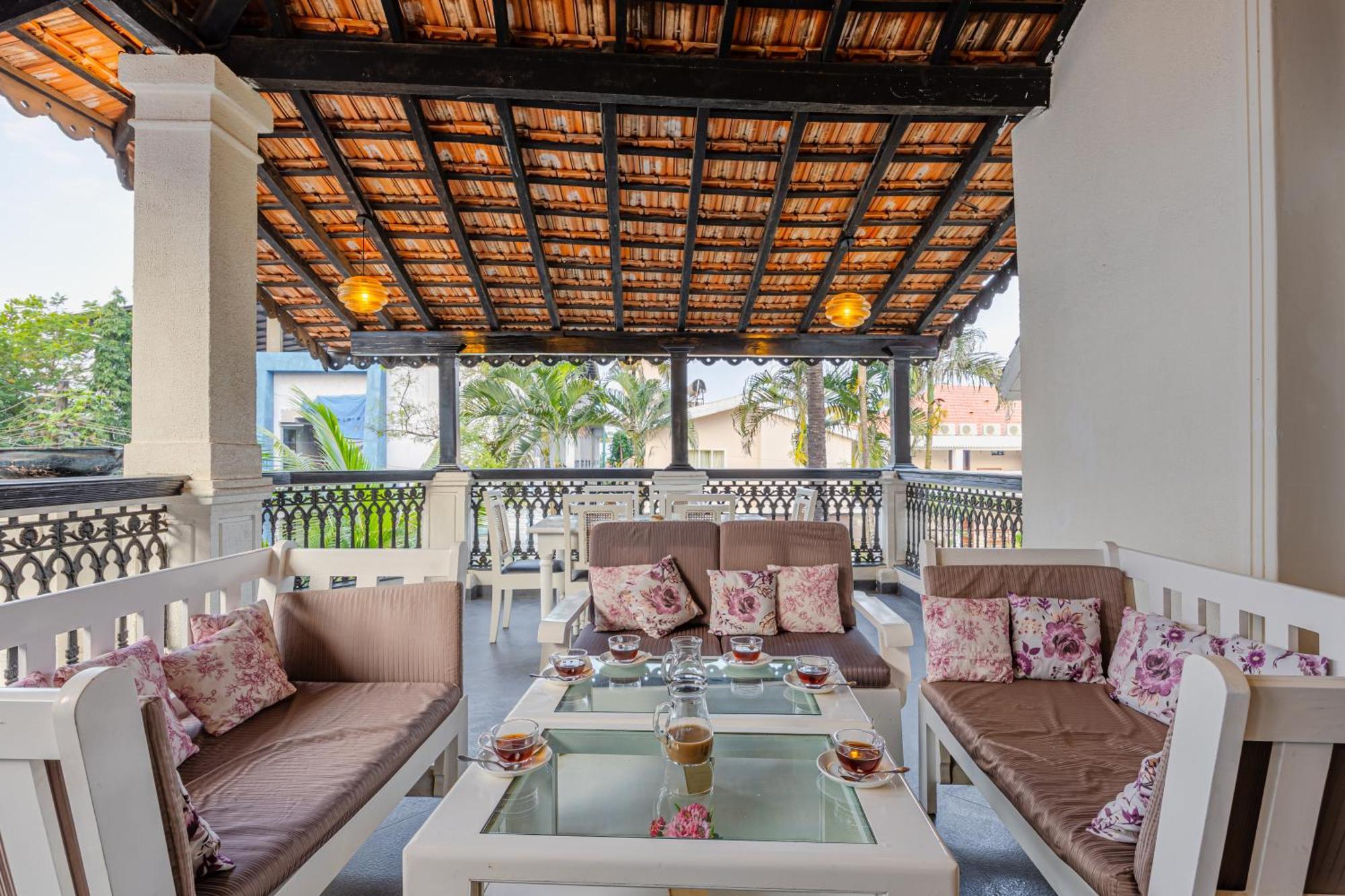 Elivaas 4 Bhk Villa Near Beach With Private Pool & Bar - Casa Boa Vida كاندولِم المظهر الخارجي الصورة