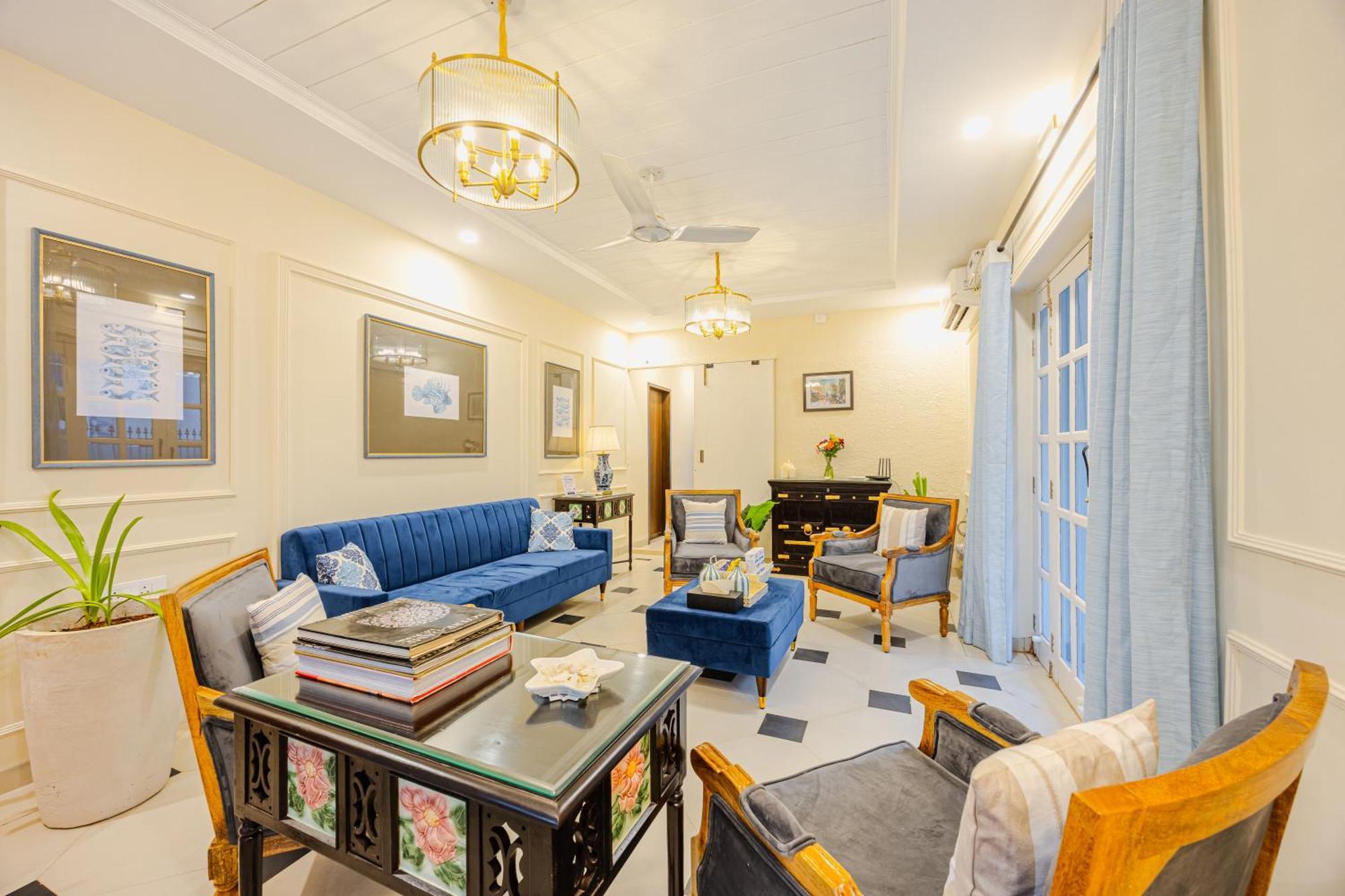 Elivaas 4 Bhk Villa Near Beach With Private Pool & Bar - Casa Boa Vida كاندولِم المظهر الخارجي الصورة